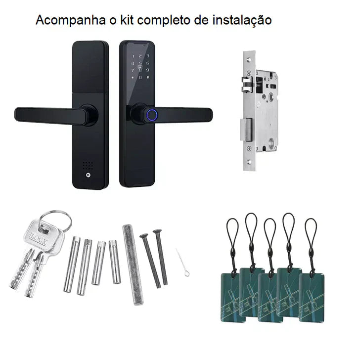 Fechadura Eletrônica com Impressão Digital