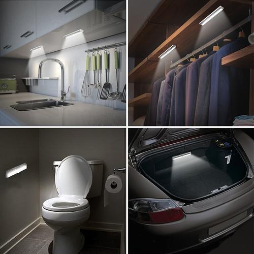 Led Inteligente com Sensor de Movimento 10 Leds Brancos