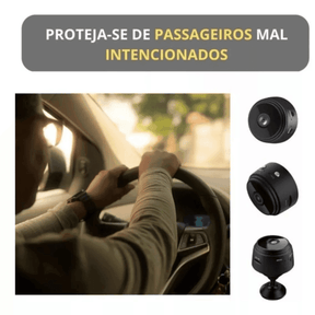 Mini Câmera De Segurança A9 com Wifi e Visão Noturna