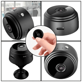 Mini Câmera De Segurança A9 com Wifi e Visão Noturna
