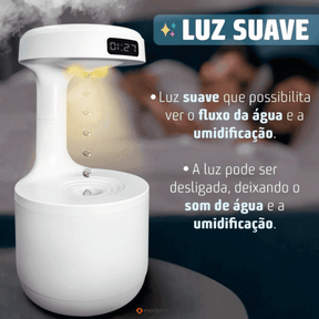 Difusor e Umidificador de Ar Anti Gravidade