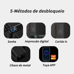 Fechadura Eletrônica com Impressão Digital